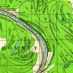 United States Geological Survey Mechanicsburg, MS (1940, 62500-Scale) digital map