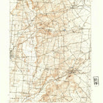 United States Geological Survey Mechanicsburg, OH (1914, 62500-Scale) digital map