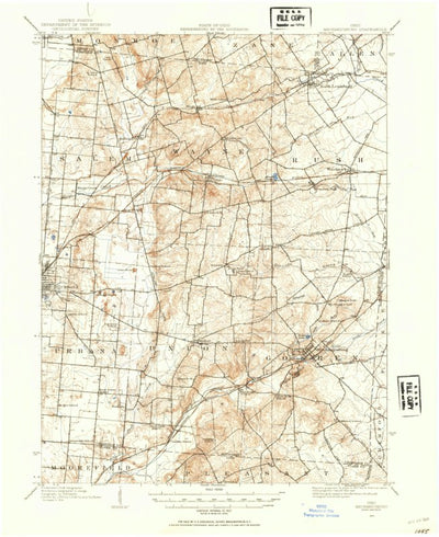 United States Geological Survey Mechanicsburg, OH (1914, 62500-Scale) digital map
