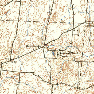 United States Geological Survey Mechanicsburg, OH (1914, 62500-Scale) digital map