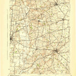 United States Geological Survey Mechanicsburg, OH (1944, 62500-Scale) digital map