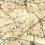 United States Geological Survey Mechanicsburg, OH (1944, 62500-Scale) digital map
