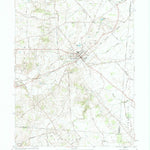 United States Geological Survey Mechanicsburg, OH (1961, 24000-Scale) digital map