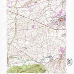 United States Geological Survey Mechanicsburg, PA (1952, 24000-Scale) digital map