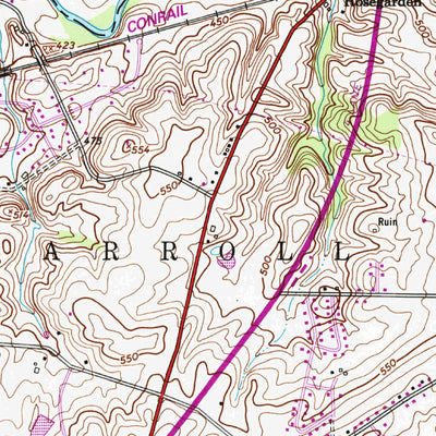 United States Geological Survey Mechanicsburg, PA (1952, 24000-Scale) digital map