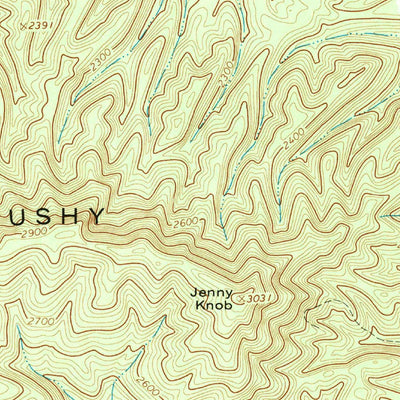 United States Geological Survey Mechanicsburg, VA (1965, 24000-Scale) digital map