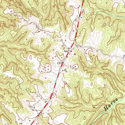 United States Geological Survey Mechanicsville, MD (1953, 24000-Scale) digital map