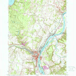 United States Geological Survey Mechanicville, NY (1954, 24000-Scale) digital map