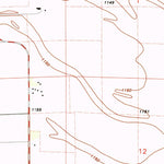 United States Geological Survey Meckling, SD-NE (1994, 24000-Scale) digital map