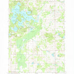 United States Geological Survey Mecosta, MI (1964, 24000-Scale) digital map