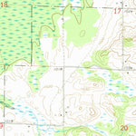 United States Geological Survey Mecosta, MI (1964, 24000-Scale) digital map