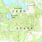 United States Geological Survey Mecosta, MI (1964, 24000-Scale) digital map