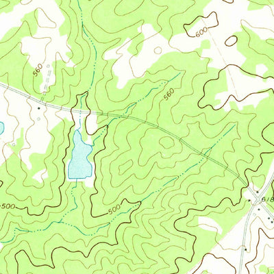United States Geological Survey Meda, GA (1972, 24000-Scale) digital map
