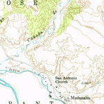 United States Geological Survey Medanales, NM (1953, 24000-Scale) digital map
