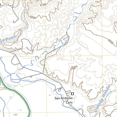 United States Geological Survey Medanales, NM (2023, 24000-Scale) digital map