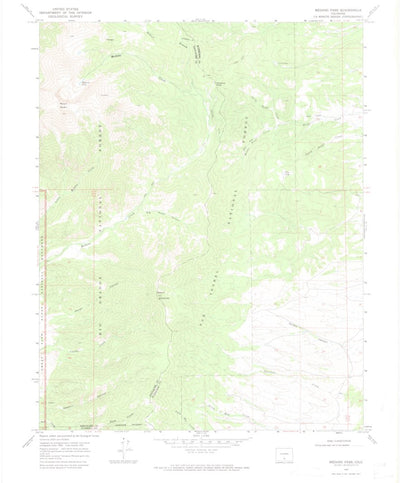 United States Geological Survey Medano Pass, CO (1967, 24000-Scale) digital map