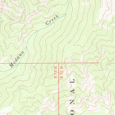 United States Geological Survey Medano Pass, CO (1967, 24000-Scale) digital map