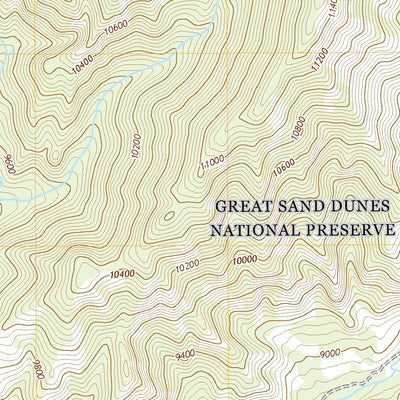 United States Geological Survey Medano Pass, CO (2022, 24000-Scale) digital map