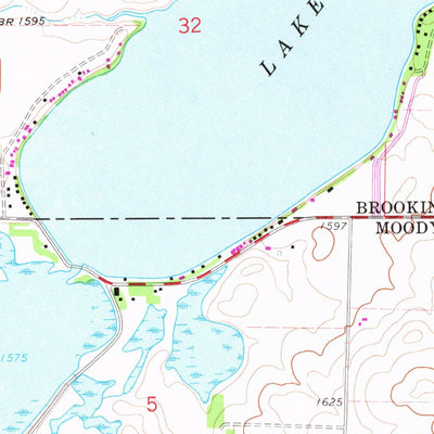 United States Geological Survey Medary, SD (1964, 24000-Scale) digital map