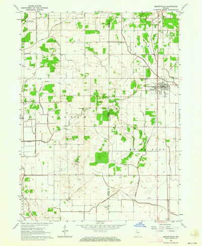 United States Geological Survey Medaryville, IN (1962, 24000-Scale) digital map