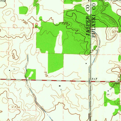 United States Geological Survey Medaryville, IN (1962, 24000-Scale) digital map