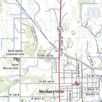 United States Geological Survey Medaryville, IN (2022, 24000-Scale) digital map