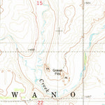 United States Geological Survey Medberry, ND (1982, 24000-Scale) digital map