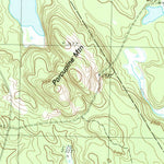 United States Geological Survey Meddybemps Lake East, ME (1987, 24000-Scale) digital map
