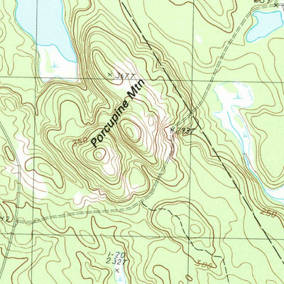 United States Geological Survey Meddybemps Lake East, ME (1987, 24000-Scale) digital map