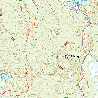United States Geological Survey Meddybemps Lake East, ME (2021, 24000-Scale) digital map