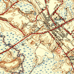United States Geological Survey Medfield, MA (1946, 31680-Scale) digital map