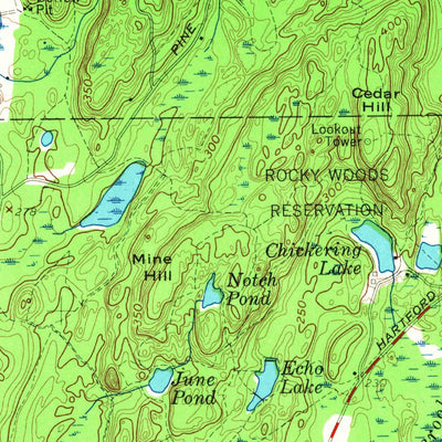 United States Geological Survey Medfield, MA (1957, 24000-Scale) digital map