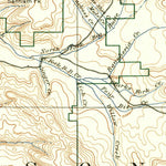 United States Geological Survey Medford E, OR-CA (1897, 250000-Scale) digital map