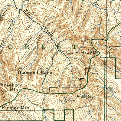 United States Geological Survey Medford E, OR-CA (1897, 250000-Scale) digital map