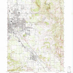 United States Geological Survey Medford East, OR (1983, 24000-Scale) digital map