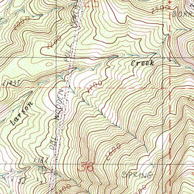 United States Geological Survey Medford East, OR (1983, 24000-Scale) digital map