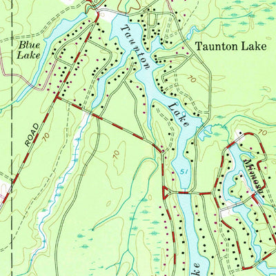 United States Geological Survey Medford Lakes, NJ (1967, 24000-Scale) digital map
