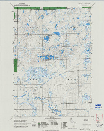 United States Geological Survey Medford NW, WI (1970, 24000-Scale) digital map