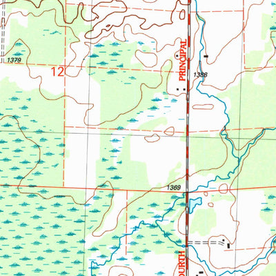 United States Geological Survey Medford NW, WI (2005, 24000-Scale) digital map