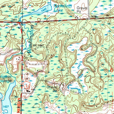 United States Geological Survey Medford NW, WI (2005, 24000-Scale) digital map