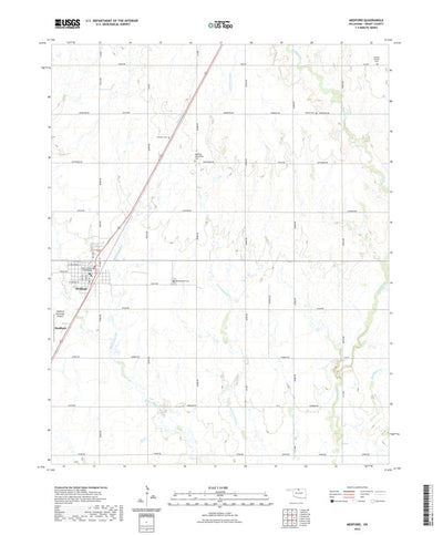 United States Geological Survey Medford, OK (2022, 24000-Scale) digital map