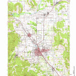 United States Geological Survey Medford, OR (1954, 62500-Scale) digital map
