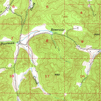 United States Geological Survey Medford, OR (1954, 62500-Scale) digital map