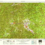 United States Geological Survey Medford, OR-CA (1958, 250000-Scale) digital map