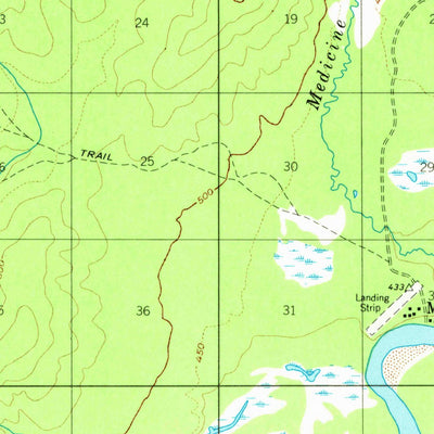 United States Geological Survey Medfra A-4, AK (1959, 63360-Scale) digital map