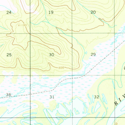 United States Geological Survey Medfra A-5, AK (1954, 63360-Scale) digital map