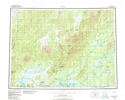 United States Geological Survey Medfra, AK (1959, 250000-Scale) digital map