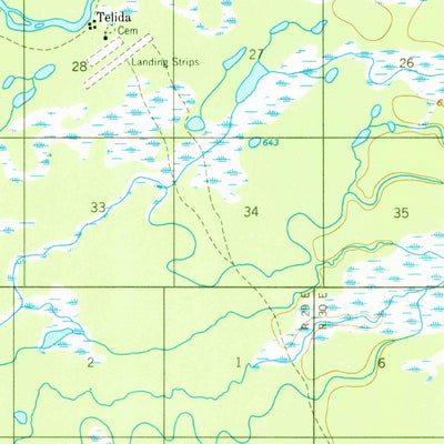 United States Geological Survey Medfra B-1, AK (1958, 63360-Scale) digital map