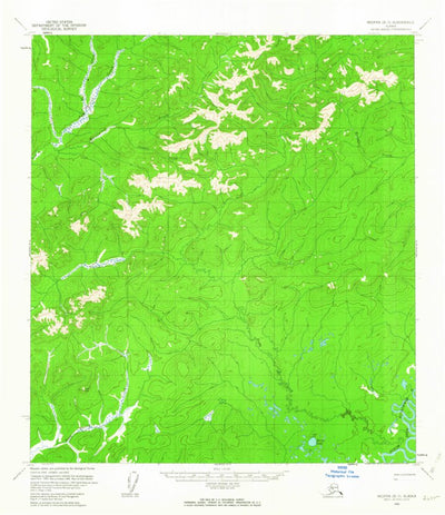 United States Geological Survey Medfra B-3, AK (1955, 63360-Scale) digital map