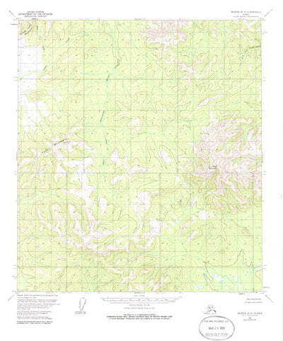 United States Geological Survey Medfra B-6, AK (1954, 63360-Scale) digital map